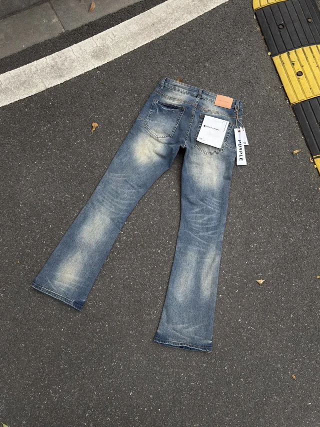 Purple Brand Jeans Distressed Flared product detail image 4