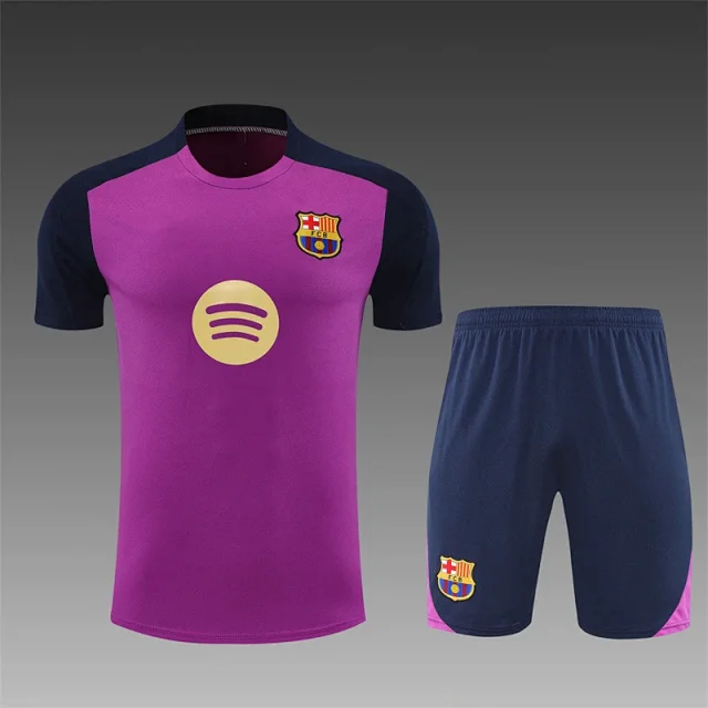 FC Barcelona Football Jerseys Short-Sleeve Jersey and Shorts Set product detail image 8