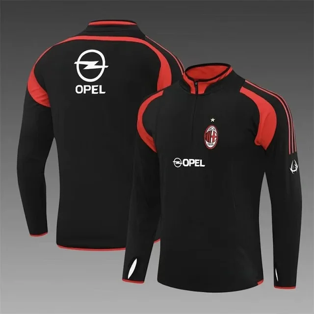 AC Milan Football Jerseys Retro long-sleeve training jersey product detail image 8