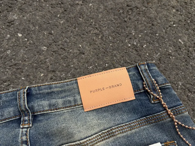 Purple Brand Jeans Distressed Flared product detail image 16