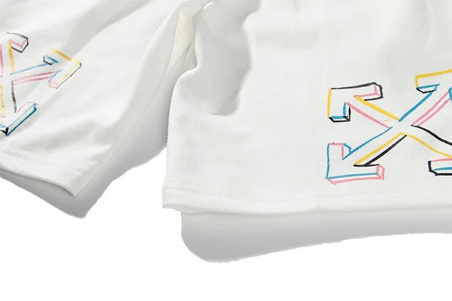 Off-White Shorts Drawstring graphic-print product detail image 33