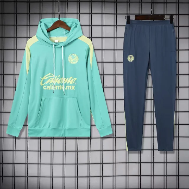 Real Madrid Tracksuits Hooded football crest tracksuit product detail image 7