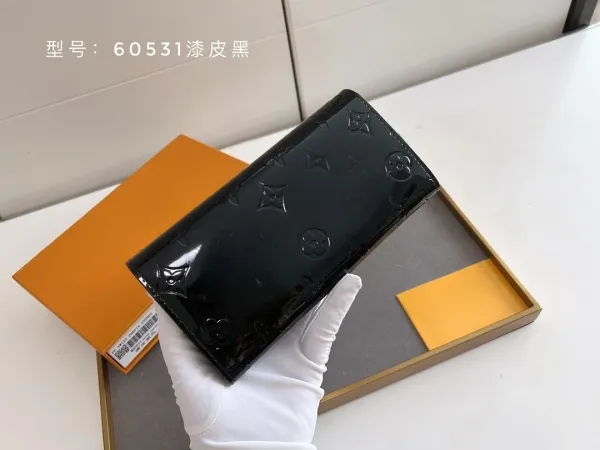 Louis Vuitton Monogram Vernis Long Wallet Pink - 7