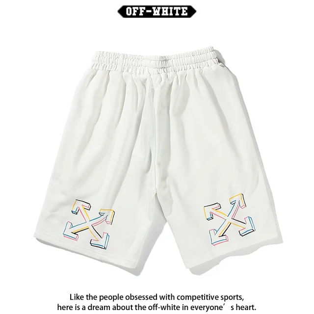 Off-White Shorts Drawstring graphic-print product detail image 24