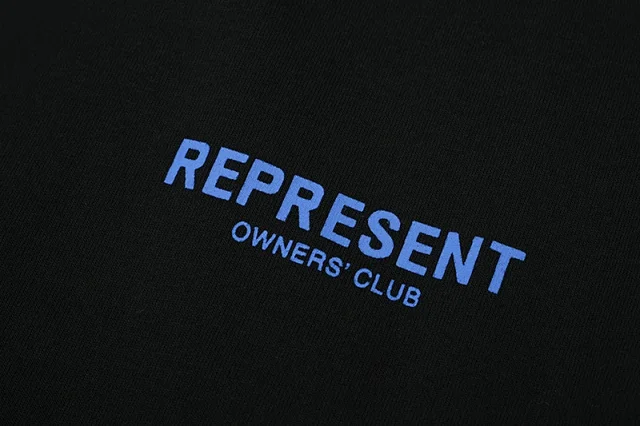 Represent T-Shirts Owners' Club Logo Print Oversized T-Shirt product detail image 12