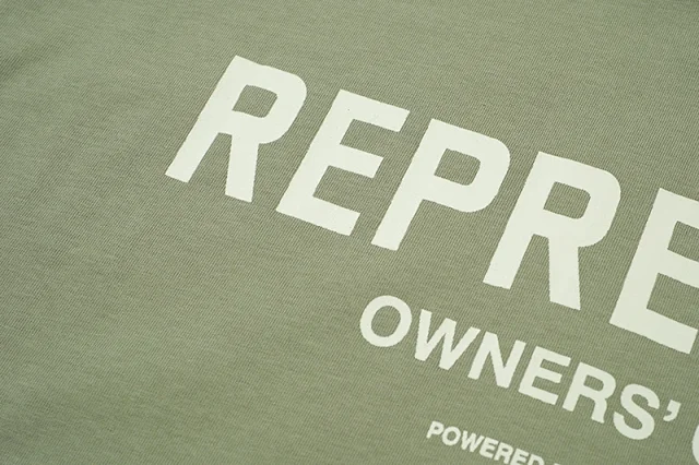 Represent T-Shirts Owners' Club Logo Print Oversized T-Shirt product detail image 5