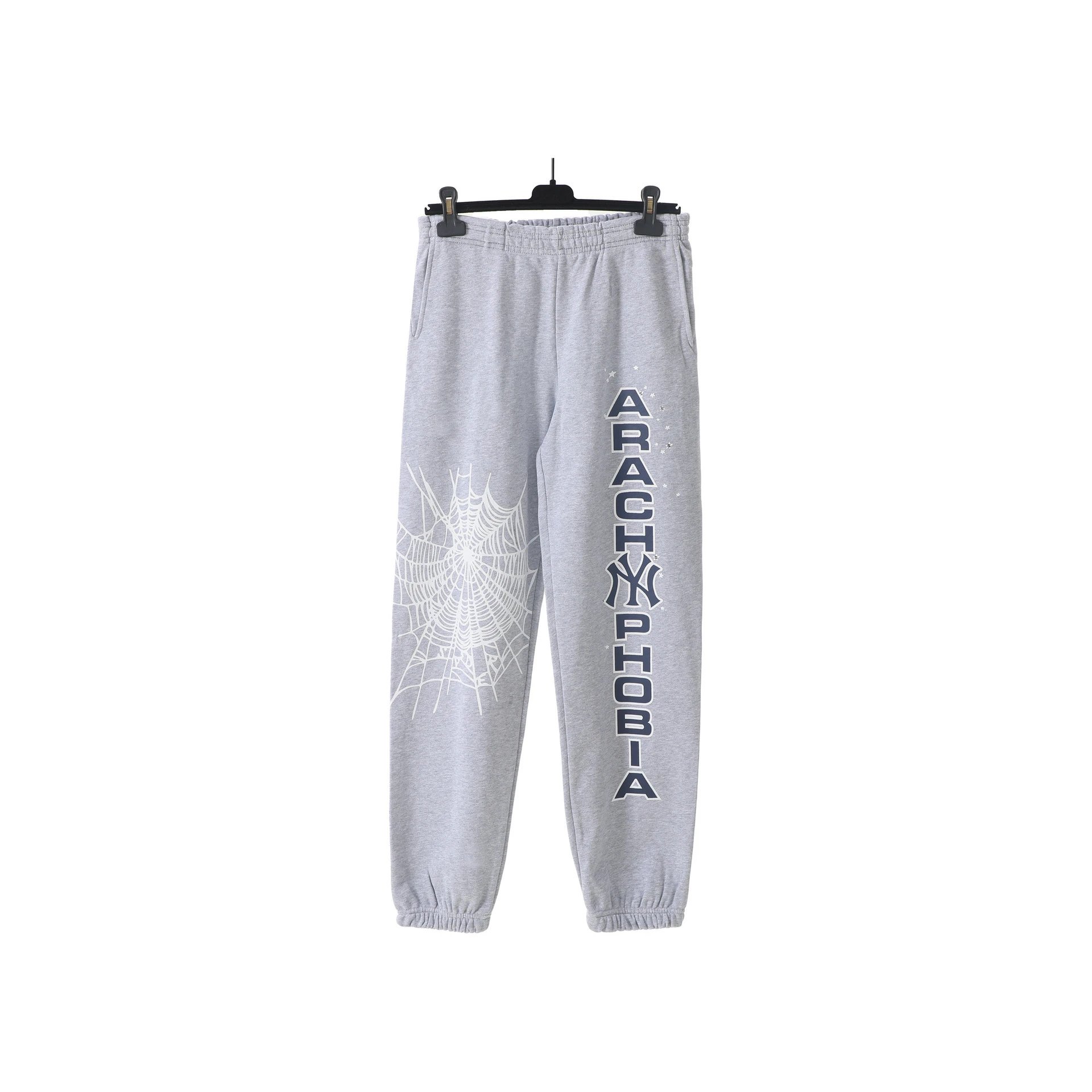 Unbranded Trousers Spiderweb Graphic Elastic-Cuff Joggers image 2
