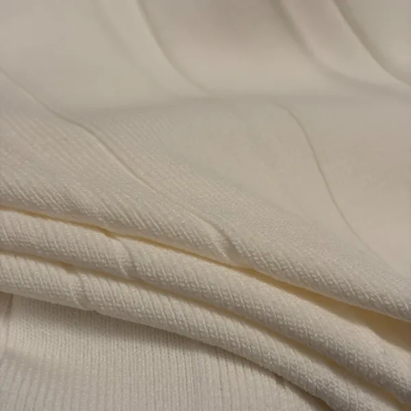 Design Knit Button-Front Pleated Midi Dress White - 10