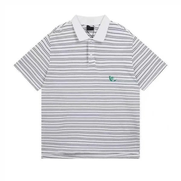 Fred Perry Striped Polo Blue and Pink Polo Tops Polo - 10