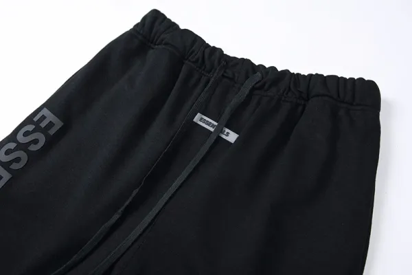 Fear of God Essentials White Logo Shorts - 9