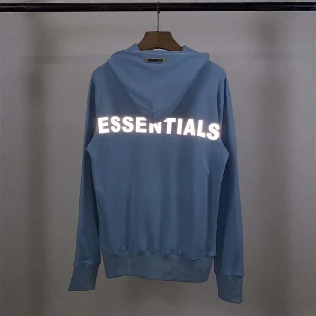 ESSENTIALS Hoodies & Sweatshirts Reflective Logo Pullover Hoodie product detail image 21