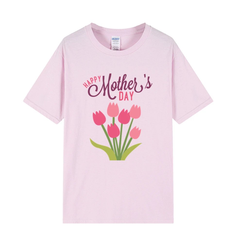 Gildan T-Shirts Mother's Day Tulip Graphic image 3