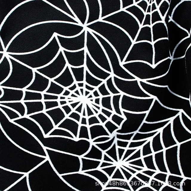 Sp5der Trousers Spiderweb Print Joggers product detail image 13