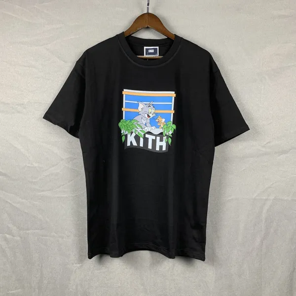 Kith x Tom & Jerry Window Scene Black T-Shirt - 15