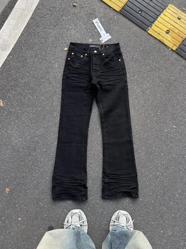 Purple Brand Jeans Distressed Flared product detail image 9