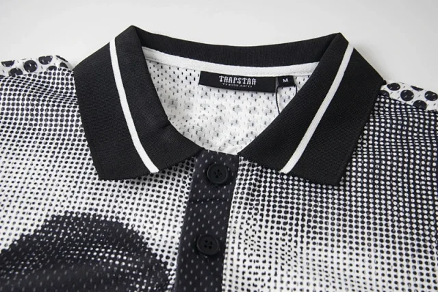 Trapstar Football Jerseys Graphic Mesh Jersey product detail image 7