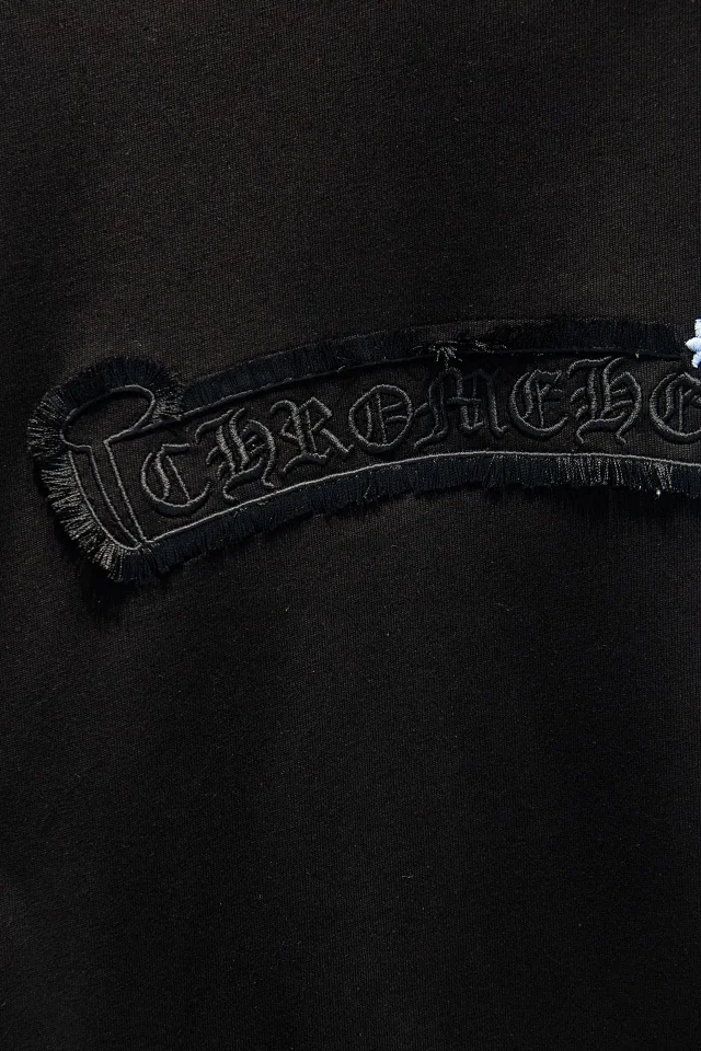 Chrome Hearts T-Shirts Embroidered Cross Motif Short-Sleeve T-Shirt product detail image 16