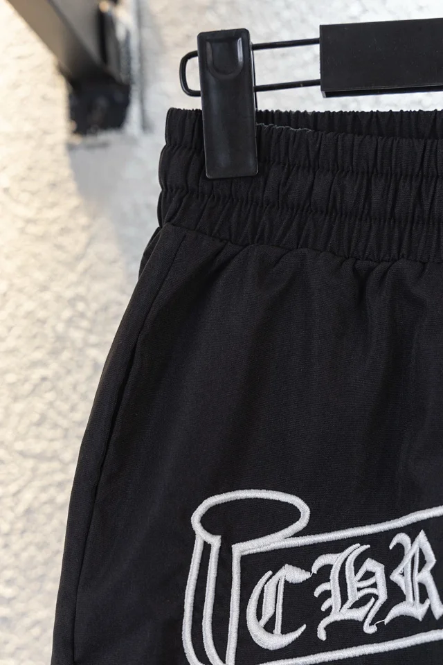 Chrome Hearts Shorts Logo Embroidered Drawstring with Cross Motif product detail image 10