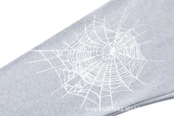 MLB x Arachnophobia Spiderweb Graphic Sweatpants Gray - 11