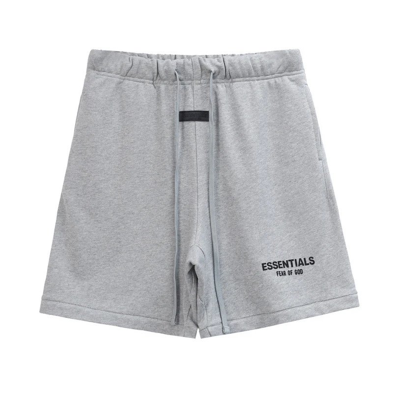 Fear of God Trousers ESSENTIALS logo drawstring sweatpants — Gray shorts
