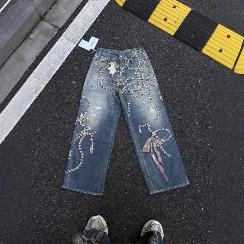 Denim Decorated Blue