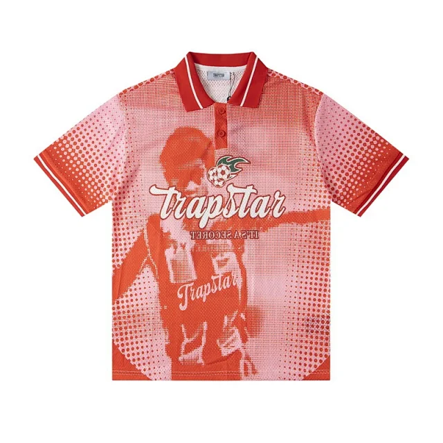 Trapstar Football Jerseys Graphic Mesh Jersey product detail image 3