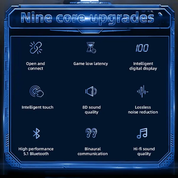 Design Smart Car HUD Display Black with Cyan Accent Electronics - 8