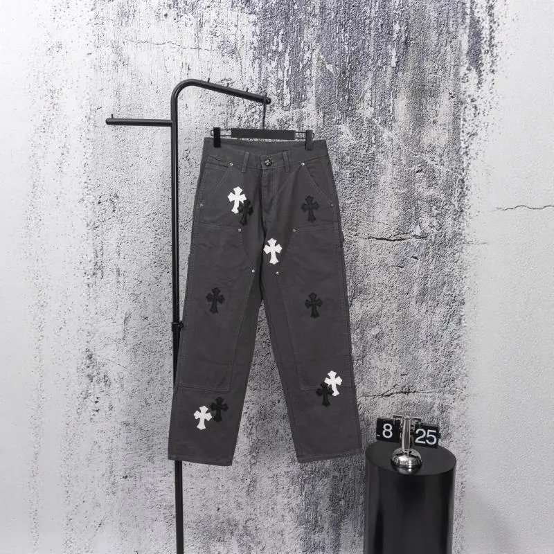 Unbranded Jeans Cross Patchwork Cargo image 2