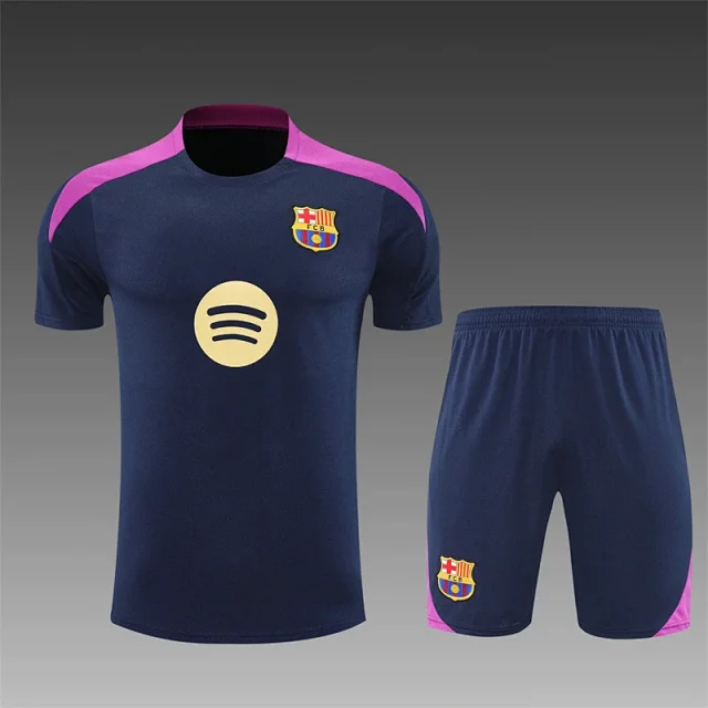 FC Barcelona Football Jerseys Short-Sleeve Jersey and Shorts Set product detail image 9