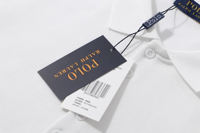 Ralph Lauren Shirts Short-Sleeve Five-Button Polo Shirt product detail image 4