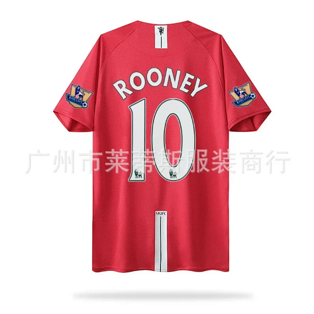 Manchester United Football Jerseys 2007–08 Home Retro Jersey product detail image 9