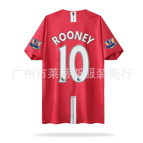 Manchester United Rooney #10 Home Jersey Red - 10