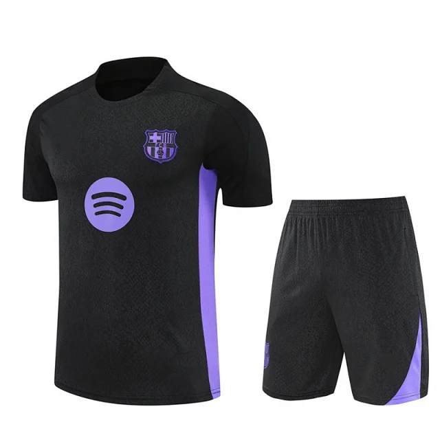 FC Barcelona Football Jerseys Short-Sleeve Jersey and Shorts Set product detail image 5