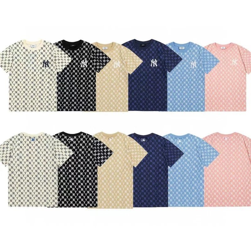MLB T-Shirts New York Yankees All-Over Monogram Print image 2