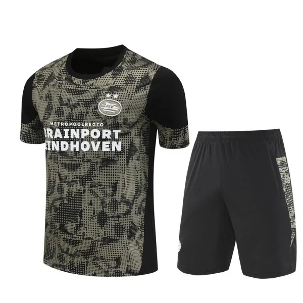 Design PSV Eindhoven Training Kit Multicolor Jersey and Shorts Sets - 30