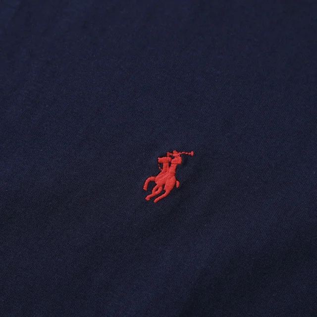 Polo Ralph Lauren T-Shirts Crew Neck T-Shirt with Embroidered Pony Logo product detail image 3