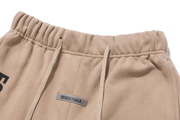 Fear of God Essentials Logo Shorts Beige Shorts - 21