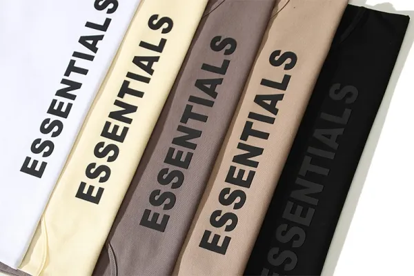 Fear of God Essentials Essentials Logo Graphic Tank Top Gray Vest Top - 5