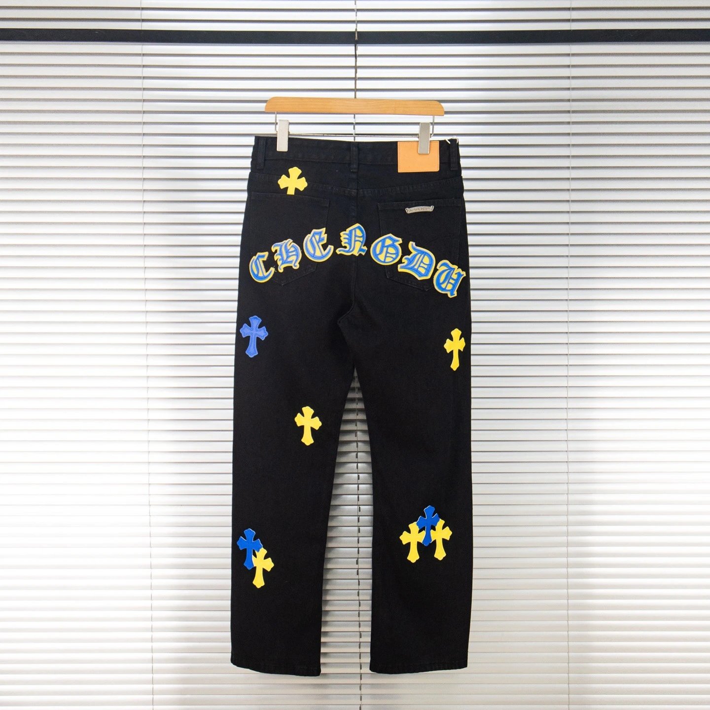 Chrome Hearts Jeans Cross Patch image 5