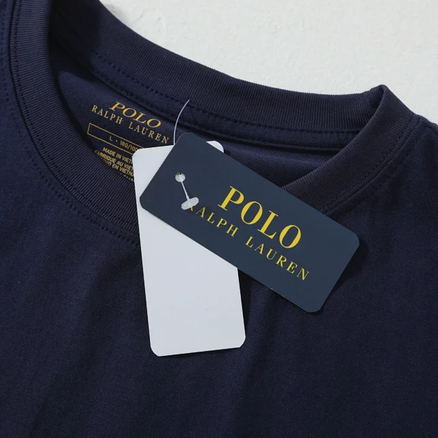Polo Ralph Lauren T-Shirts Crew Neck T-Shirt with Embroidered Pony Logo product detail image 5
