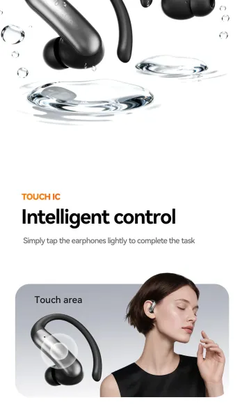 Design Open-Ear Wireless Earphones Black - 18