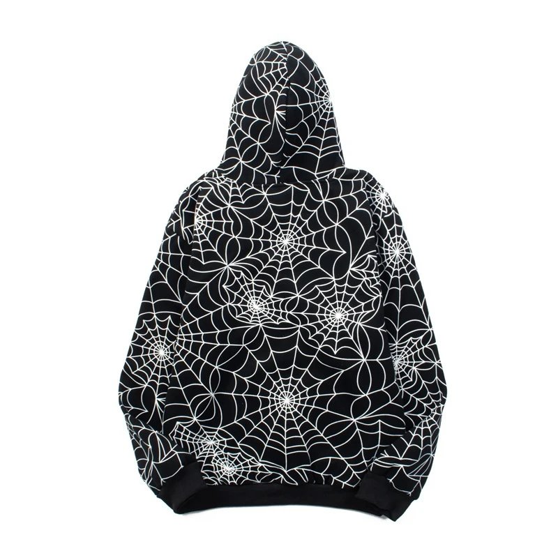 Corteiz Spiderweb Print Sweatpants Black - 5