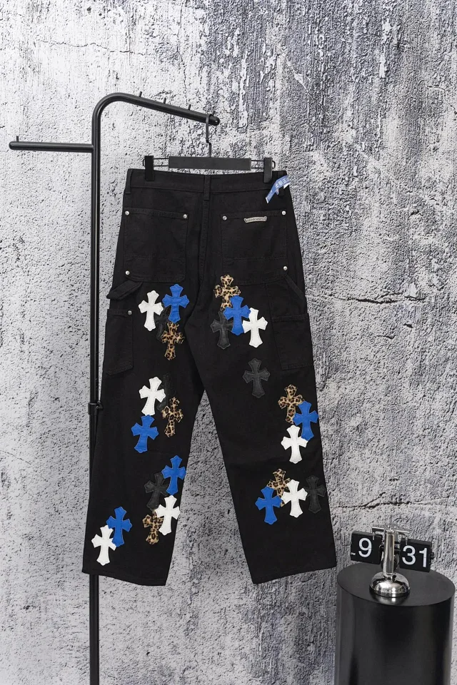 Unbranded Jeans Cross Patchwork Cargo product detail image 12