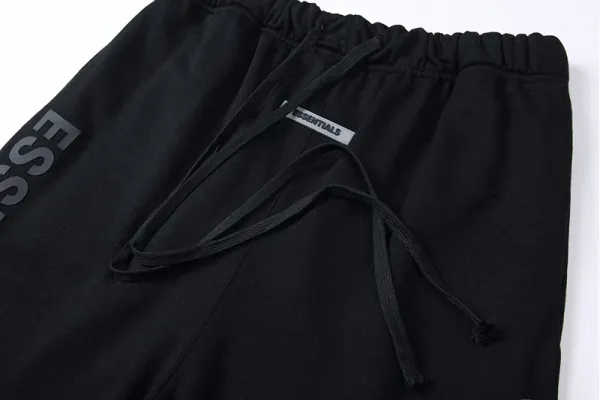 Fear of God Essentials White Logo Shorts - 8