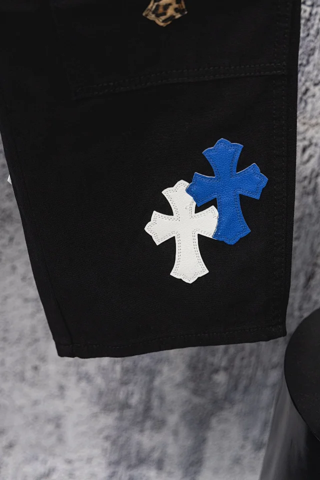 Unbranded Jeans Cross Patchwork Cargo product detail image 15