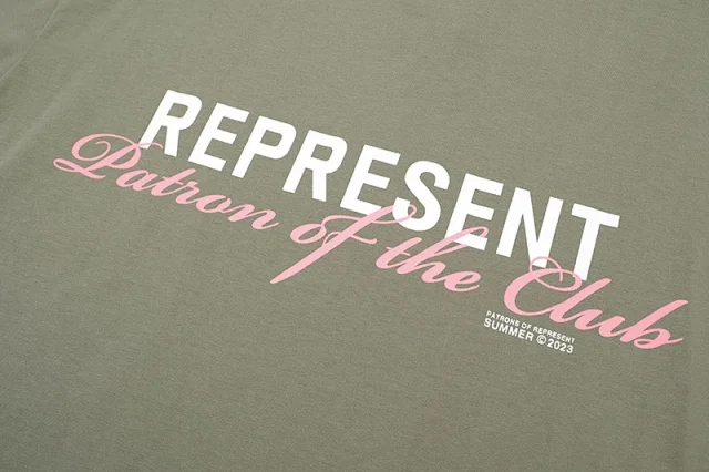 Represent T-Shirts Owners' Club Logo Print Oversized T-Shirt product detail image 19