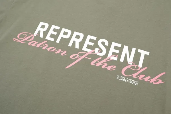 Represent Patron of the Club Teal T-Shirt - 20