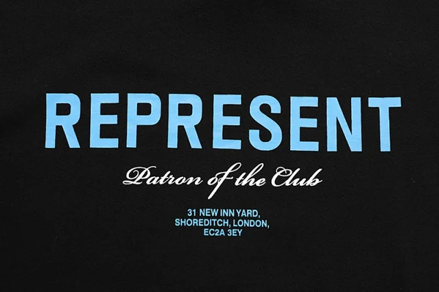 Represent T-Shirts Owners' Club Logo Print Oversized T-Shirt product detail image 28
