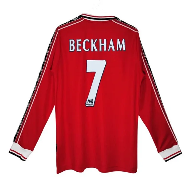 Manchester United Football Jerseys 1998–99 Home Retro product detail image 7