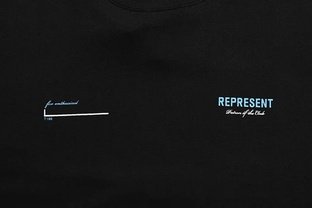 Represent T-Shirts Owners' Club Logo Print Oversized T-Shirt product detail image 27